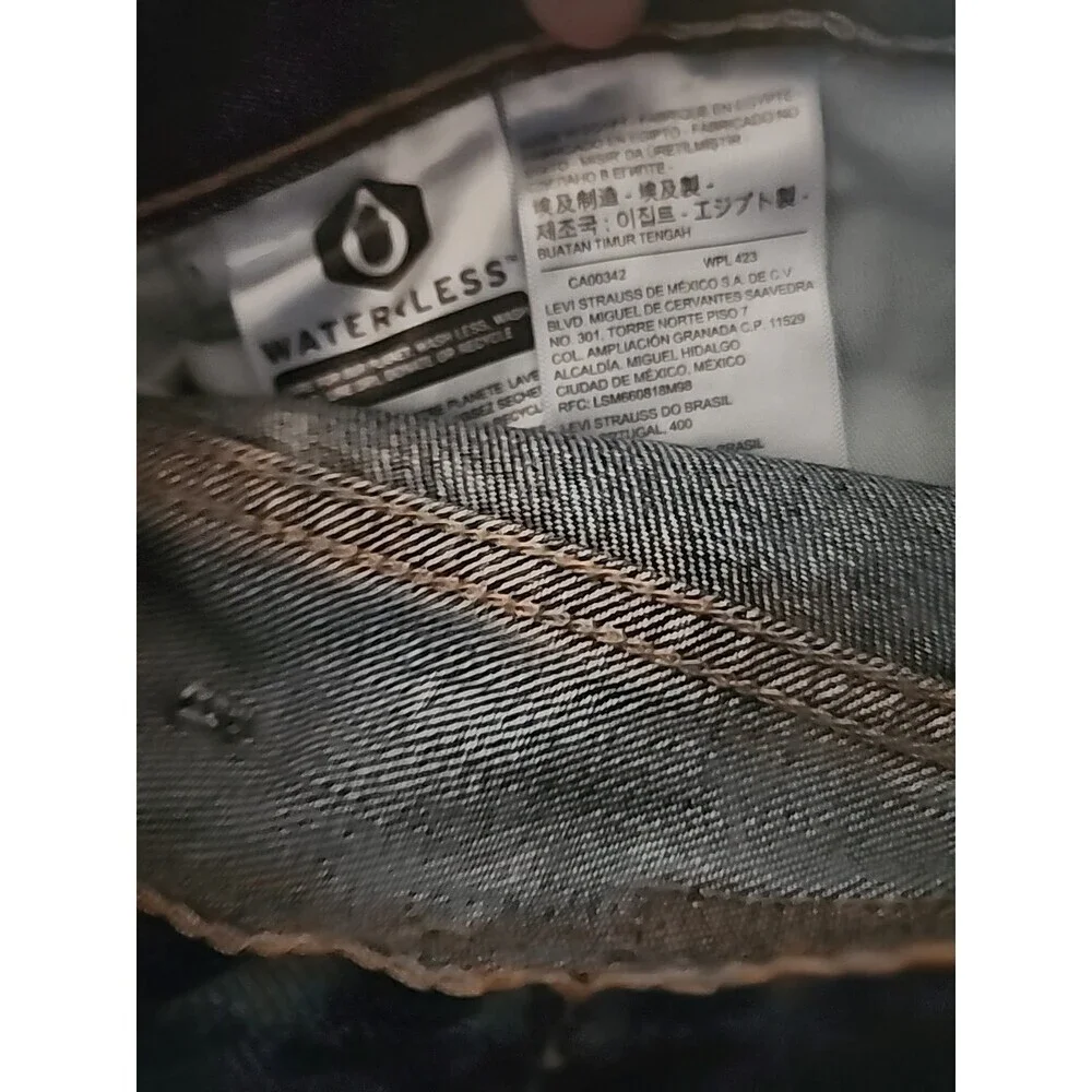 LEVIS 550 Relaxed Fit Jeans 52x28 Big & Tall NWT Stretch New L100‎ Denim